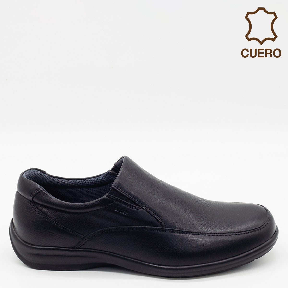 ZAPATOS DE VESTIR HOMBRE DAUSS NEGRO CUERO - 1
