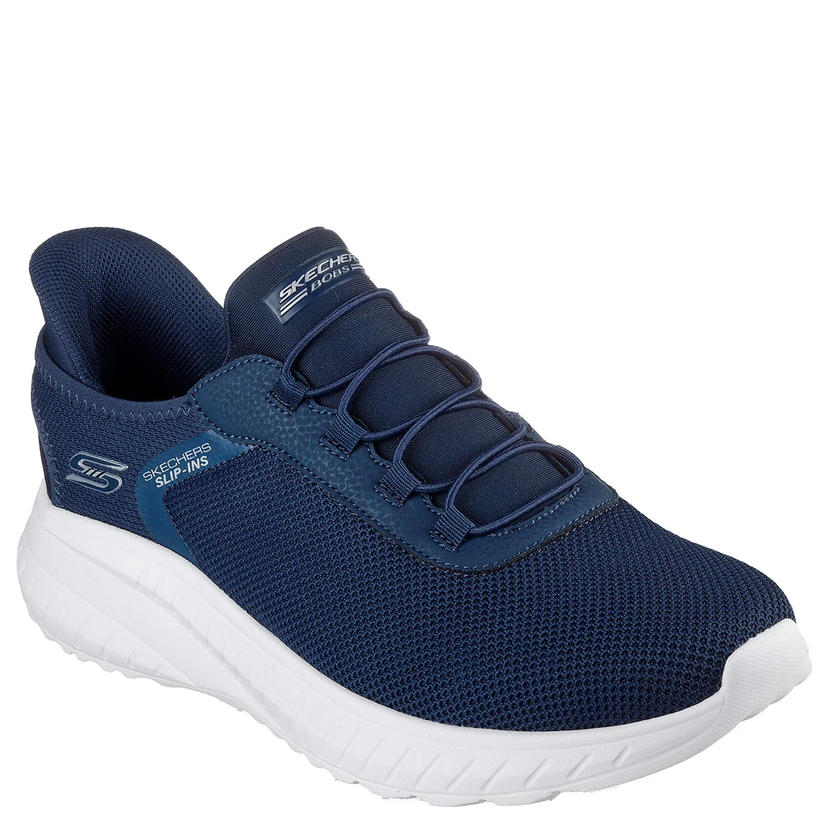 ZAPATILLAS HOMBRE SKECHERS URBANAS AZUL BOBS SQUAD CHAOS - 2