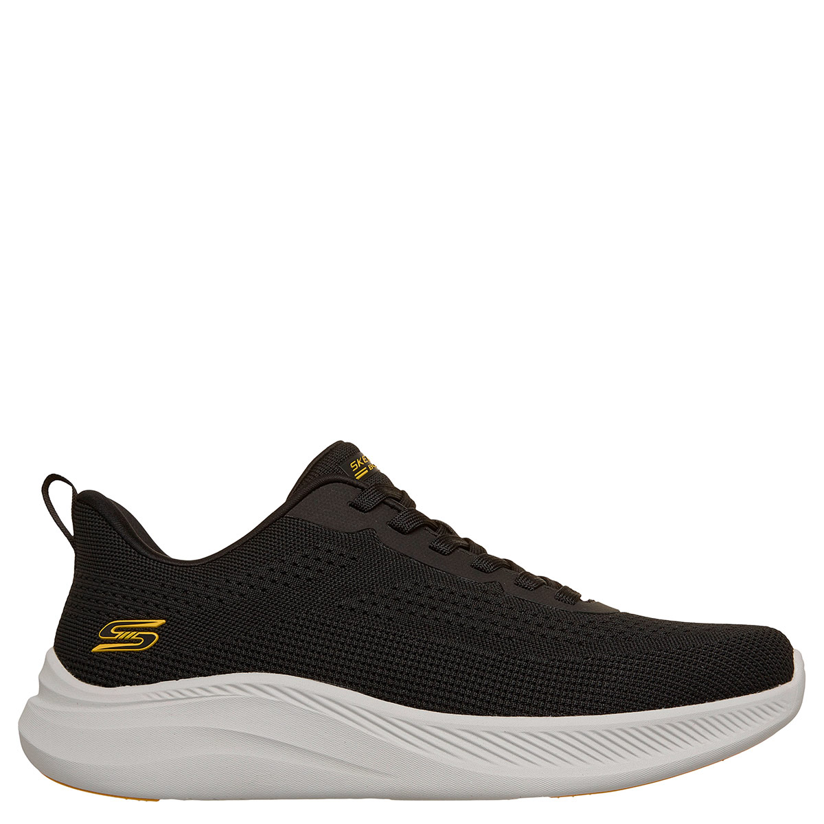 ZAPATILLAS HOMBRE SKECHERS URBANAS NEGRO BOBS MODA FLEX - 1