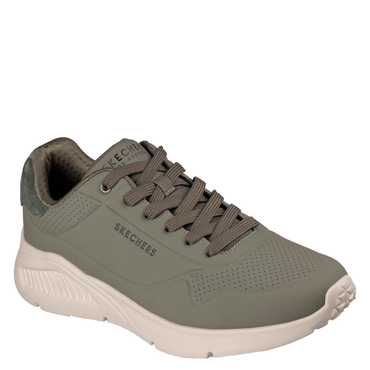 ZAPATILLAS HOMBRE SKECHERS URBANAS VERDE UNO LITE - 2