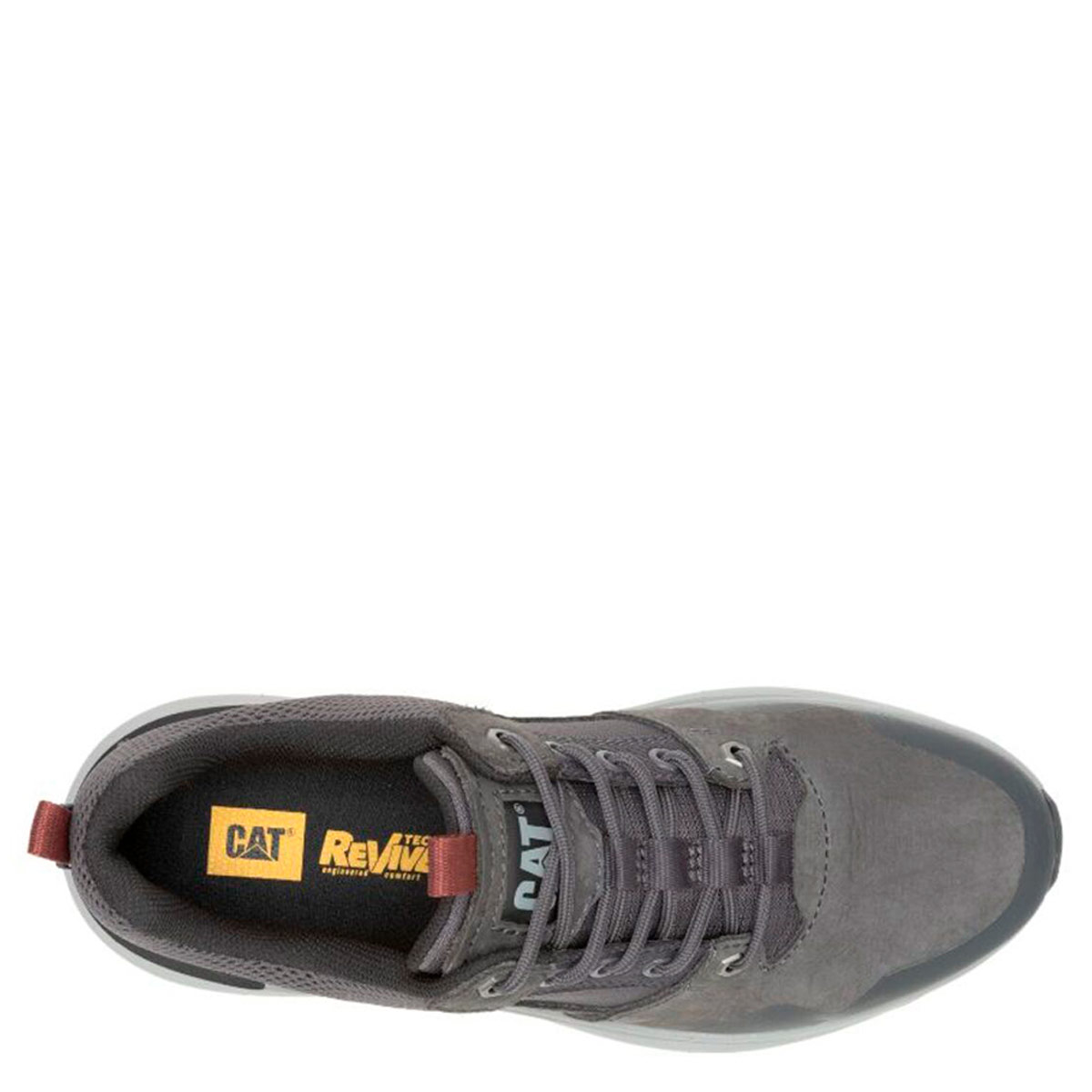ZAPATILLAS HOMBRE CATERPILLAR URBANAS GRIS CUERO - 6