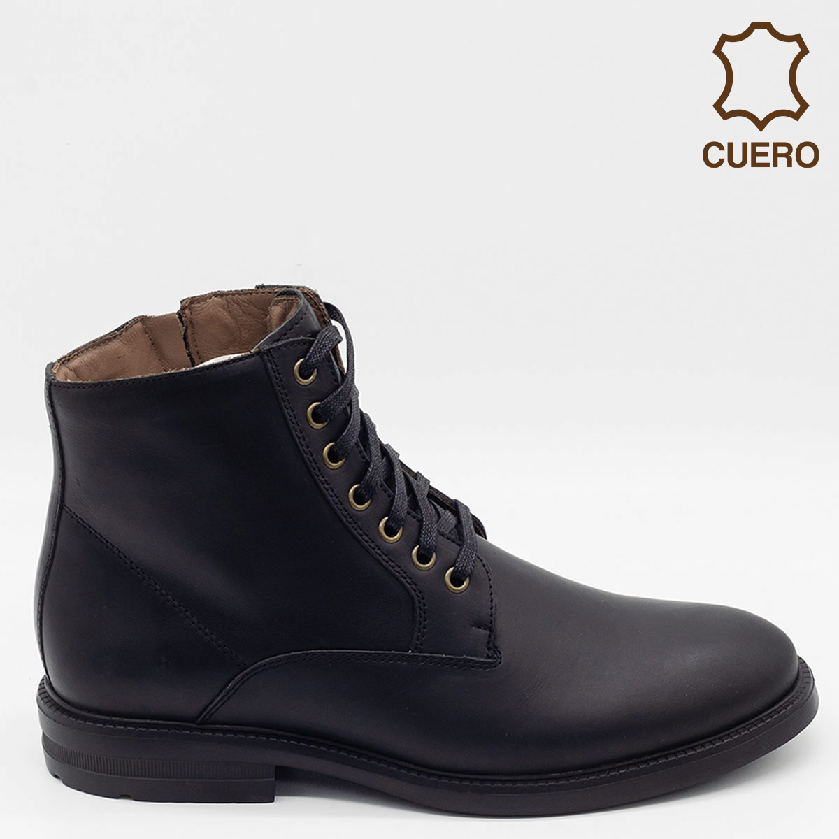BOTINES HOMBRE DAUSS NEGRO 4304BA CUERO - 1