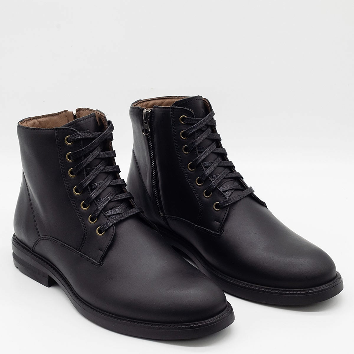 BOTINES HOMBRE DAUSS NEGRO 4304BA CUERO - 2