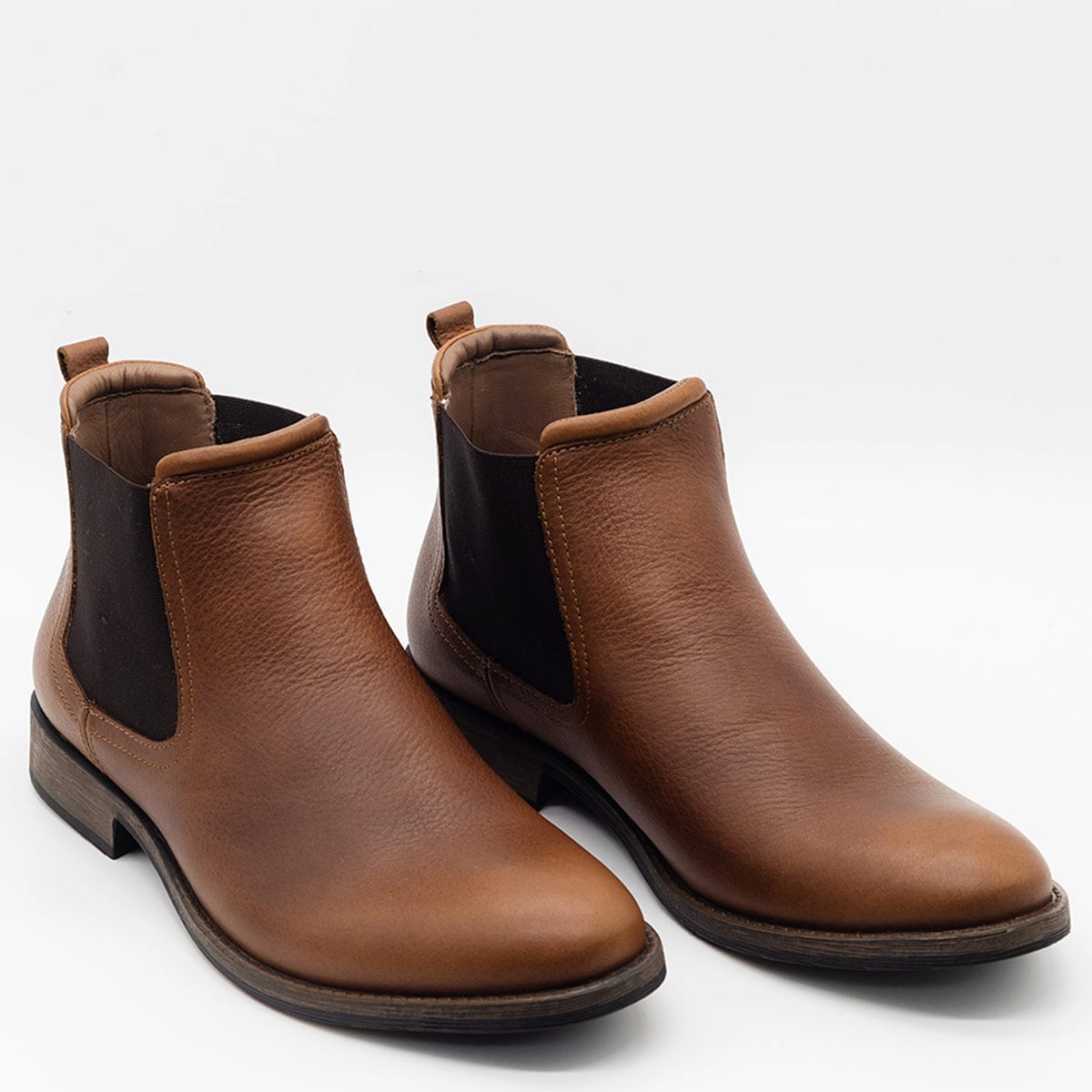 BOTINES HOMBRE DAUSS MARRÓN 19807BY CUERO - 2