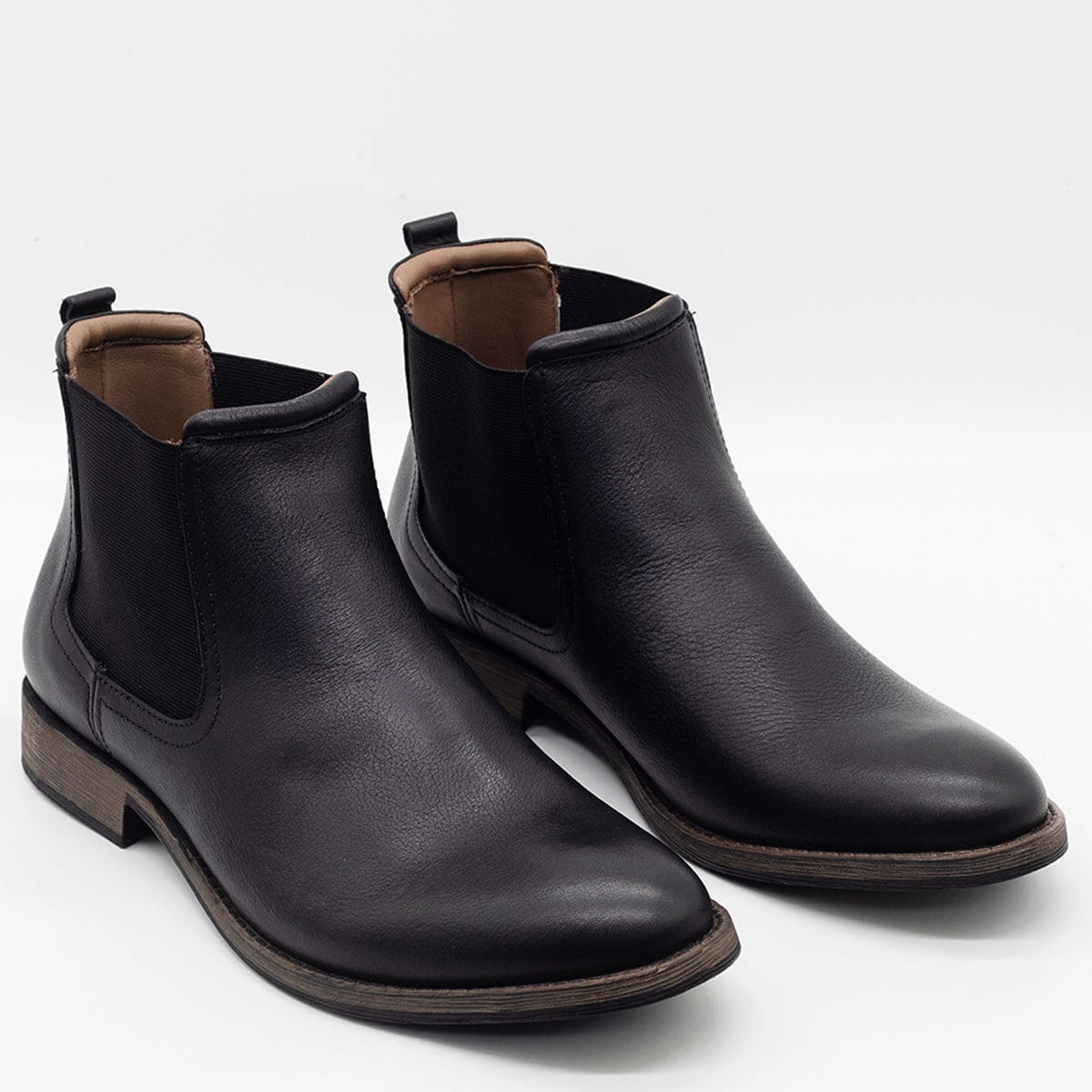 BOTINES HOMBRE DAUSS NEGRO 19807BYA CUERO - 2