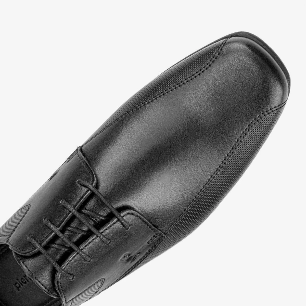 ZAPATOS DE VESTIR CUERO HOMBRE PIERRE CARDIN NEGRO VEM007 - 6