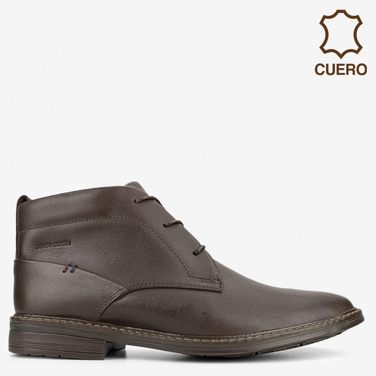 ZAPATOS DE CUERO HOMBRE PIERRE CARDIN MARRÓN C11001 - 1