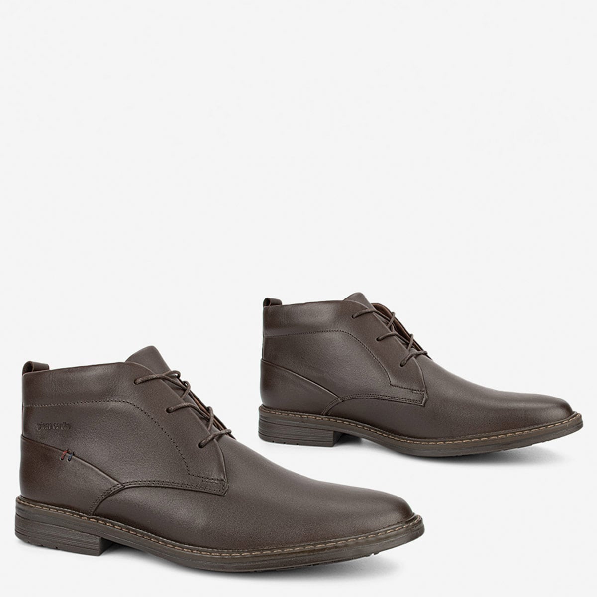 ZAPATOS DE CUERO HOMBRE PIERRE CARDIN MARRÓN C11001 - 2