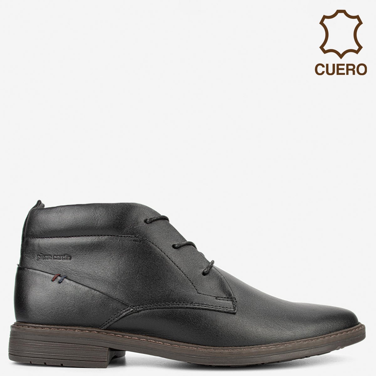 ZAPATOS DE CUERO HOMBRE PIERRE CARDIN NEGRO C11001  - 1