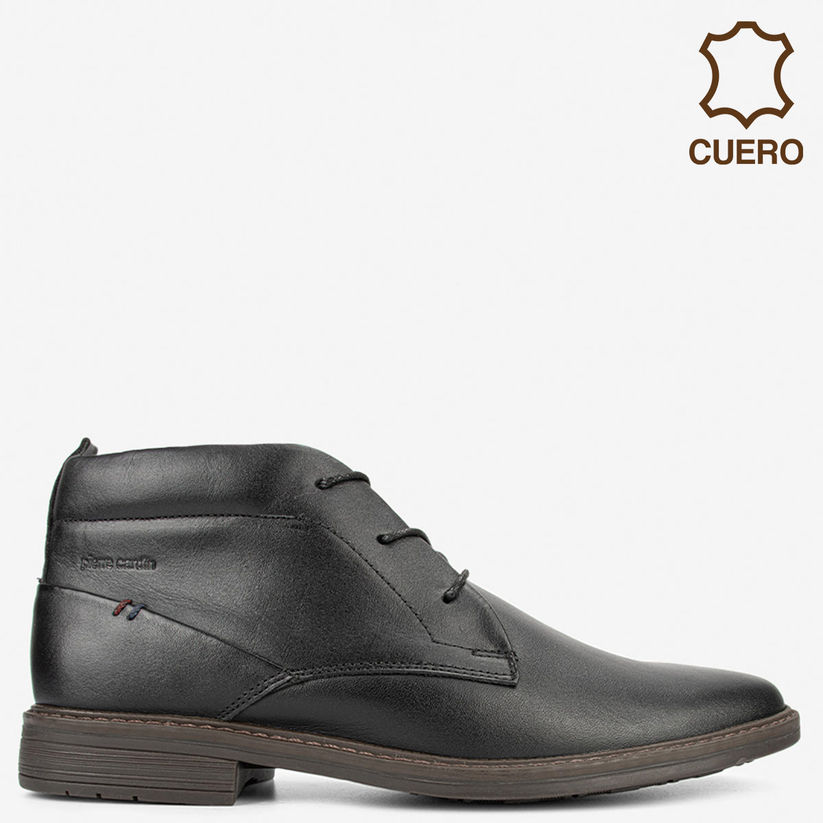 ZAPATOS DE CUERO HOMBRE PIERRE CARDIN NEGRO C11001 - 1