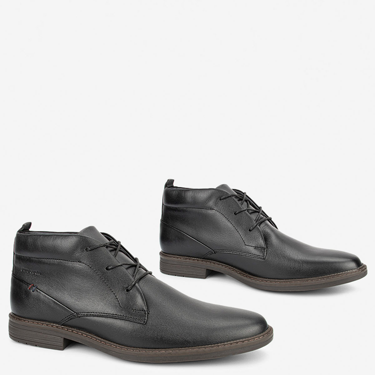 ZAPATOS DE CUERO HOMBRE PIERRE CARDIN NEGRO C11001 - 2