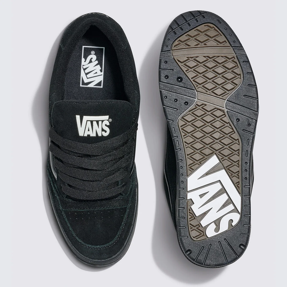 ZAPATILLAS HOMBRE VANS URBANAS NEGRO HYLANE CUERO - 3