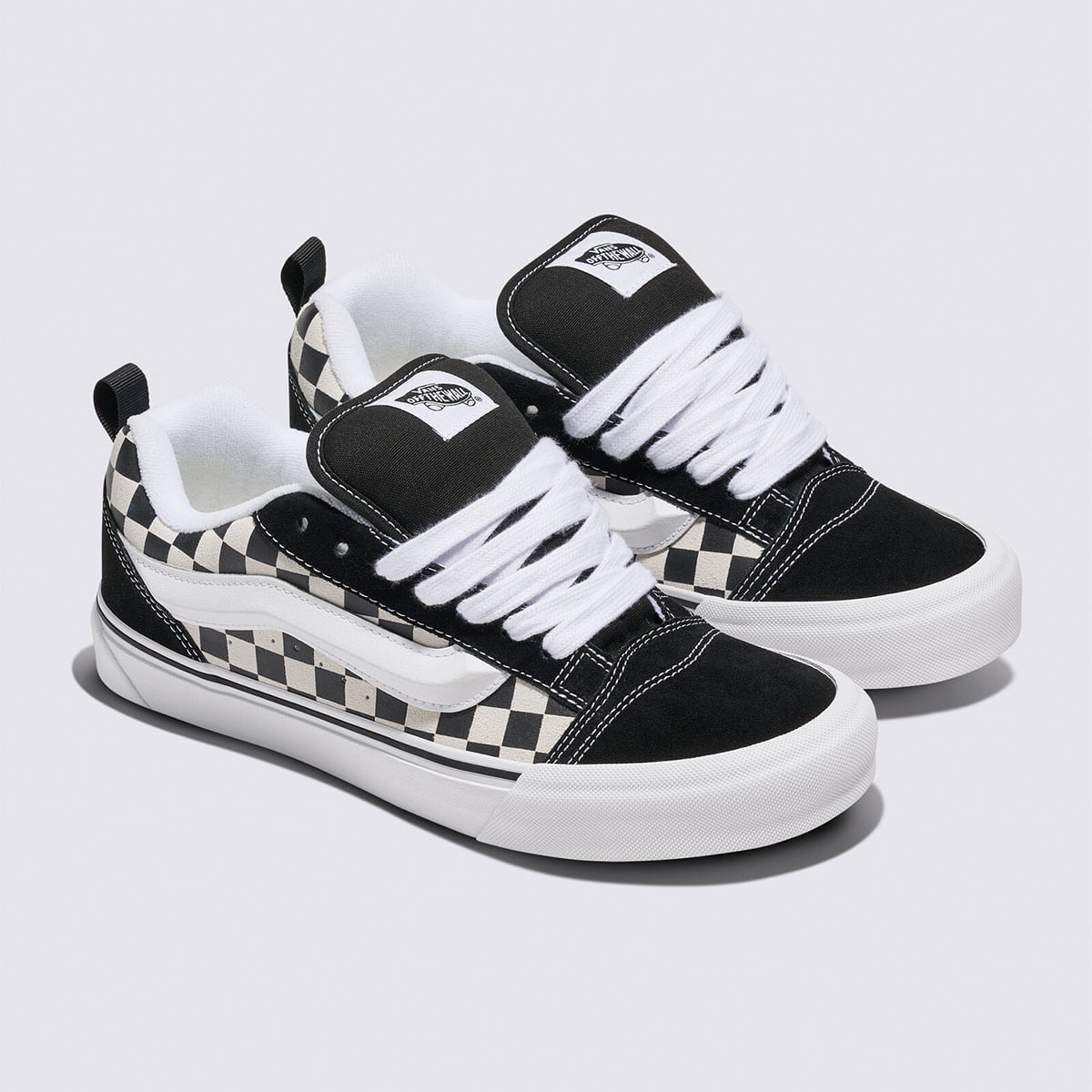 ZAPATILLAS HOMBRE VANS URBANAS NEGRO KNU SKOOL CUERO - 1