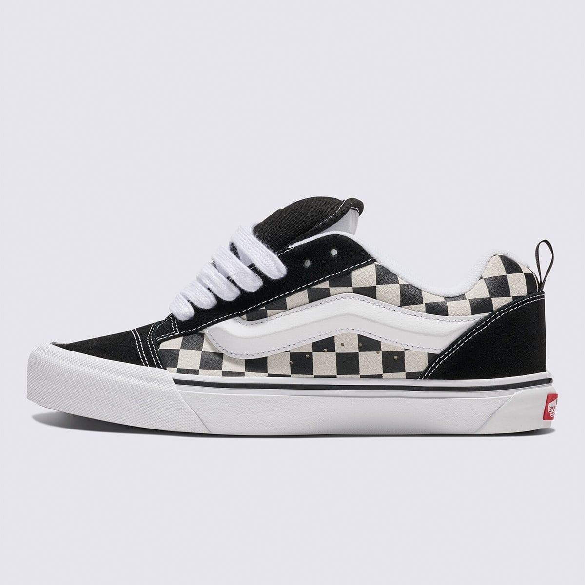 ZAPATILLAS HOMBRE VANS URBANAS NEGRO KNU SKOOL CUERO - 2