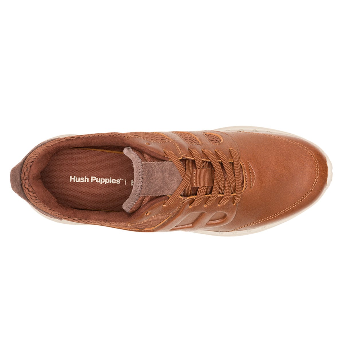 ZAPATILLAS HOMBRE HUSH-PUPPIES CASUALES GRIS SEVENTY8 LTHR CUERO - 5