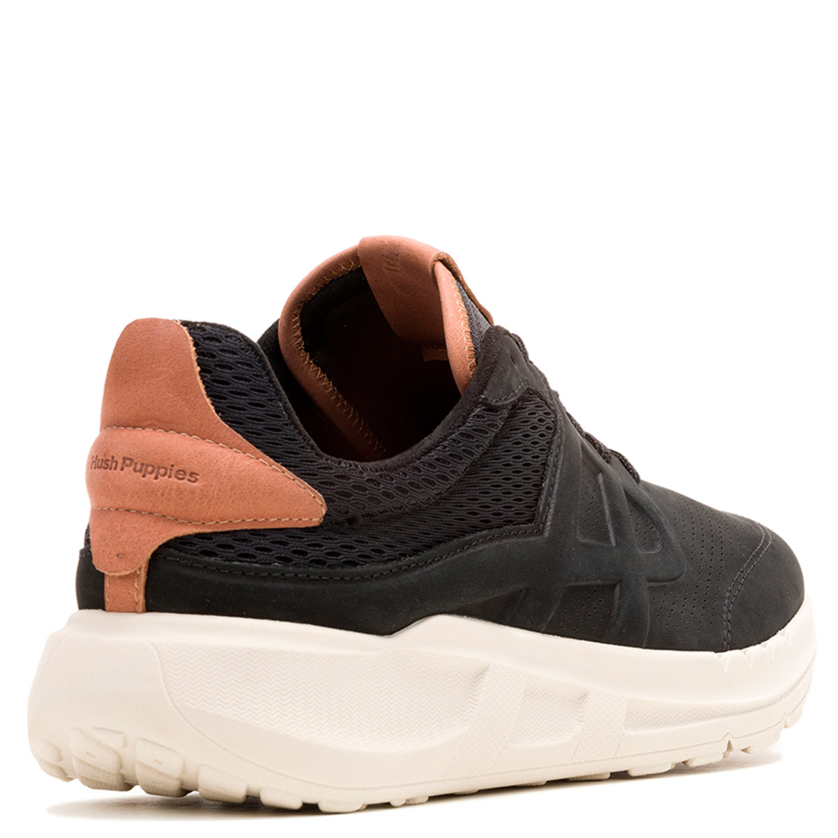 ZAPATILLAS HOMBRE HUSH-PUPPIES CASUALES NEGRO SEVENTY8 LTHR CUERO - 4