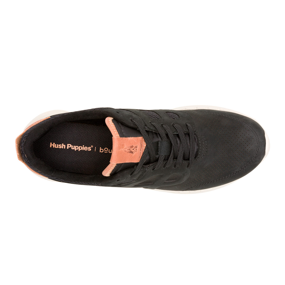 ZAPATILLAS HOMBRE HUSH-PUPPIES CASUALES NEGRO SEVENTY8 LTHR CUERO - 5