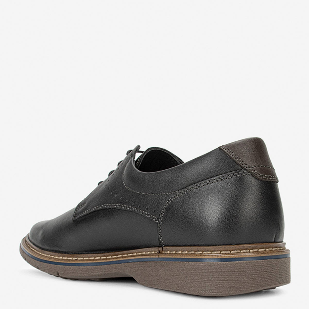 ZAPATOS CASUALES DE CUERO HOMBRES PIERRE CARDIN  NEGRO CL7002 - 3