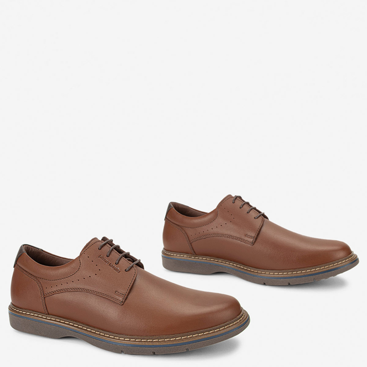 ZAPATOS CASUALES DE CUERO HOMBRE PIERRE CARDIN  MARRÓN CL7002 - 2