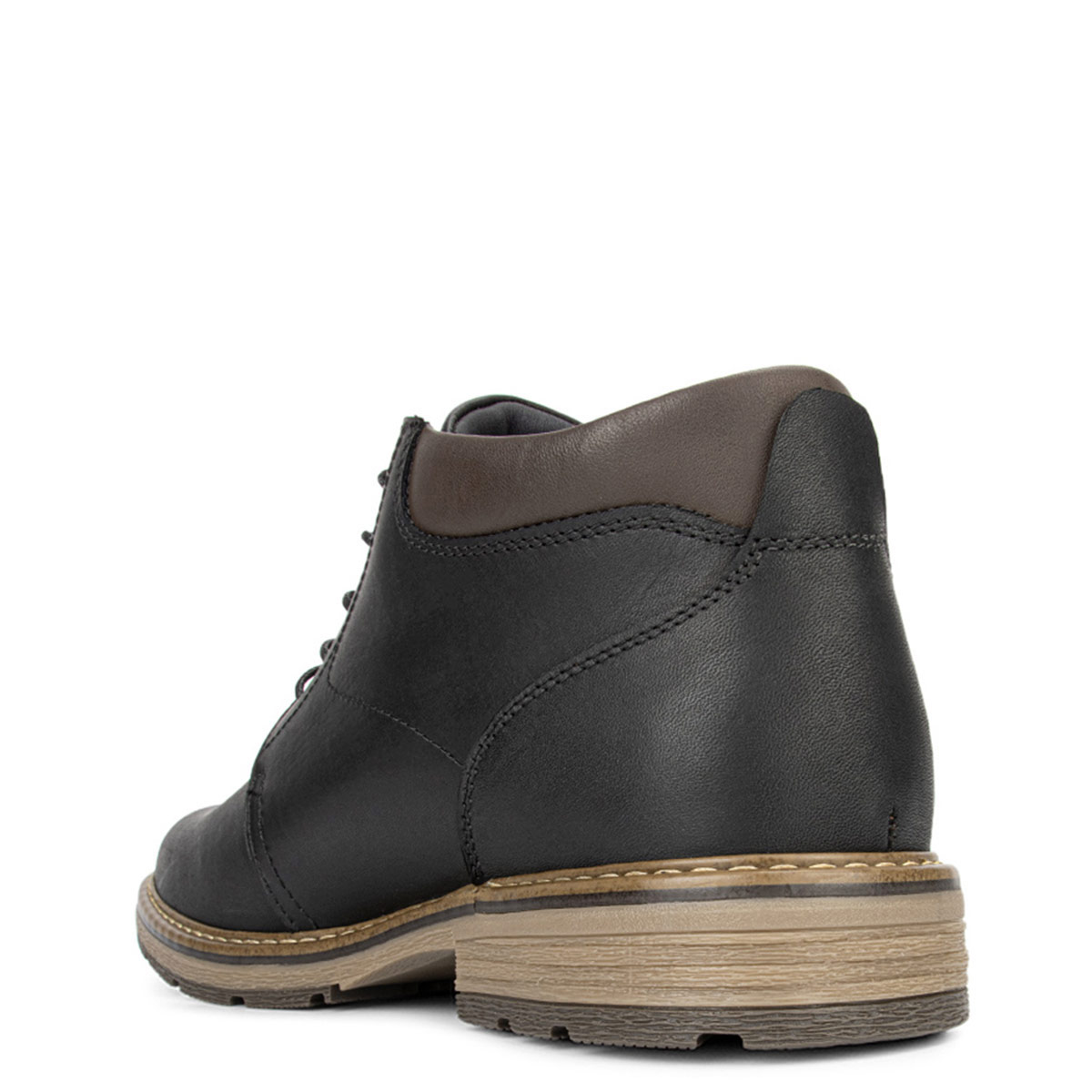 ZAPATOS CASUALES DE CUERO HOMBRE PIERRE CARDIN  NEGRO CRA001 - 3