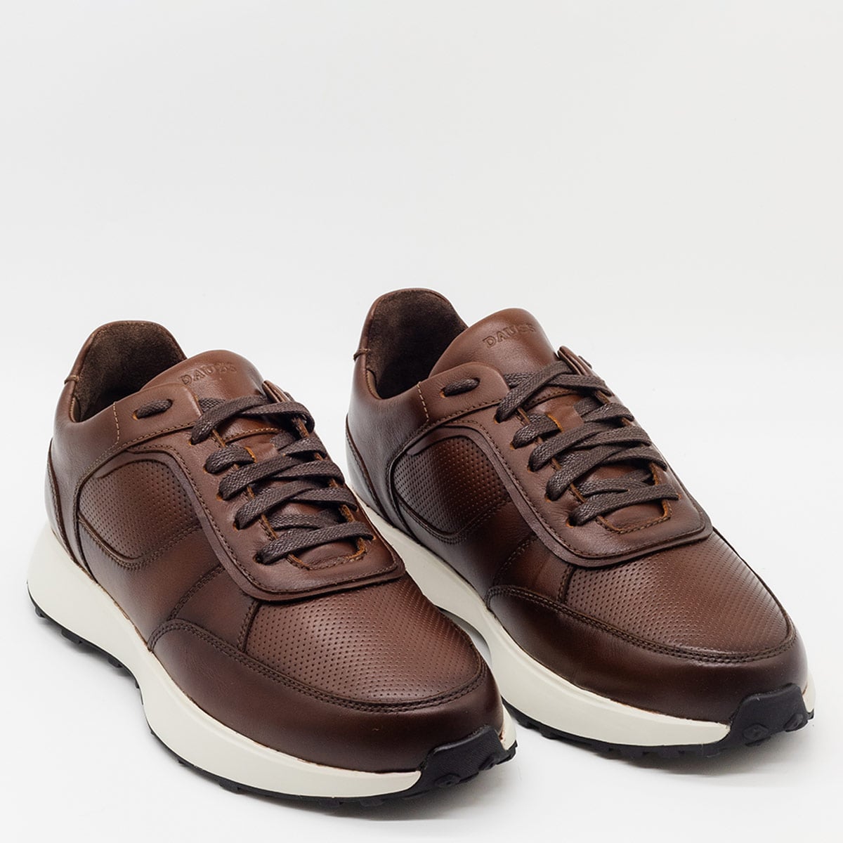 ZAPATILLAS HOMBRE DAUSS CASUALES MARRÓN CUERO - 3