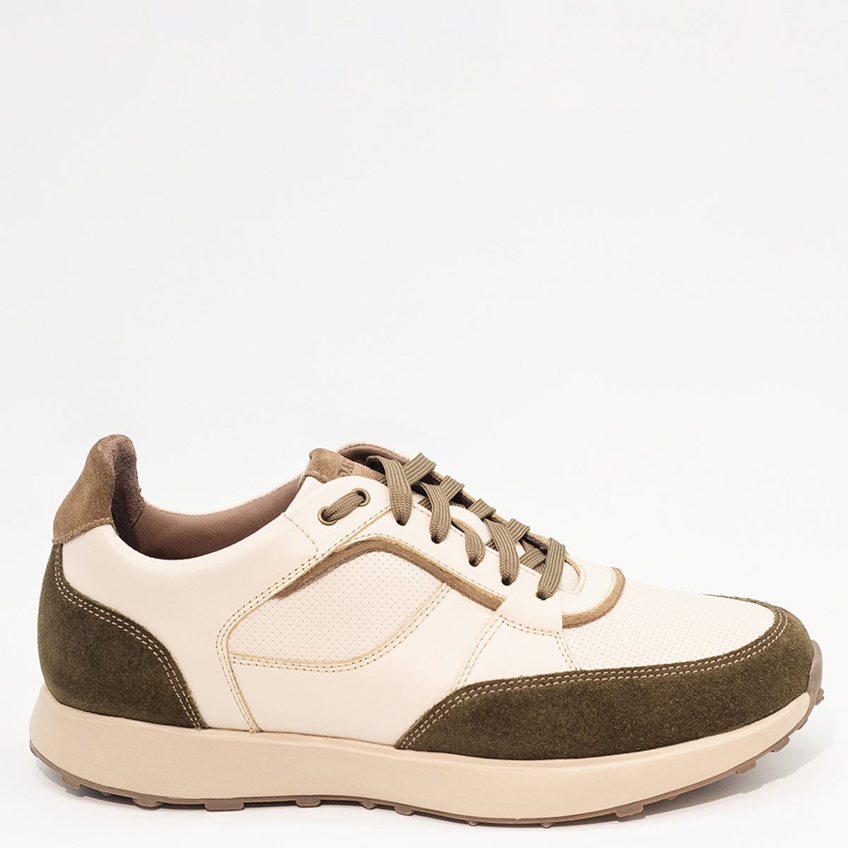 ZAPATILLAS HOMBRE DAUSS CASUALES BLANCO Z3501NB CUERO - 1
