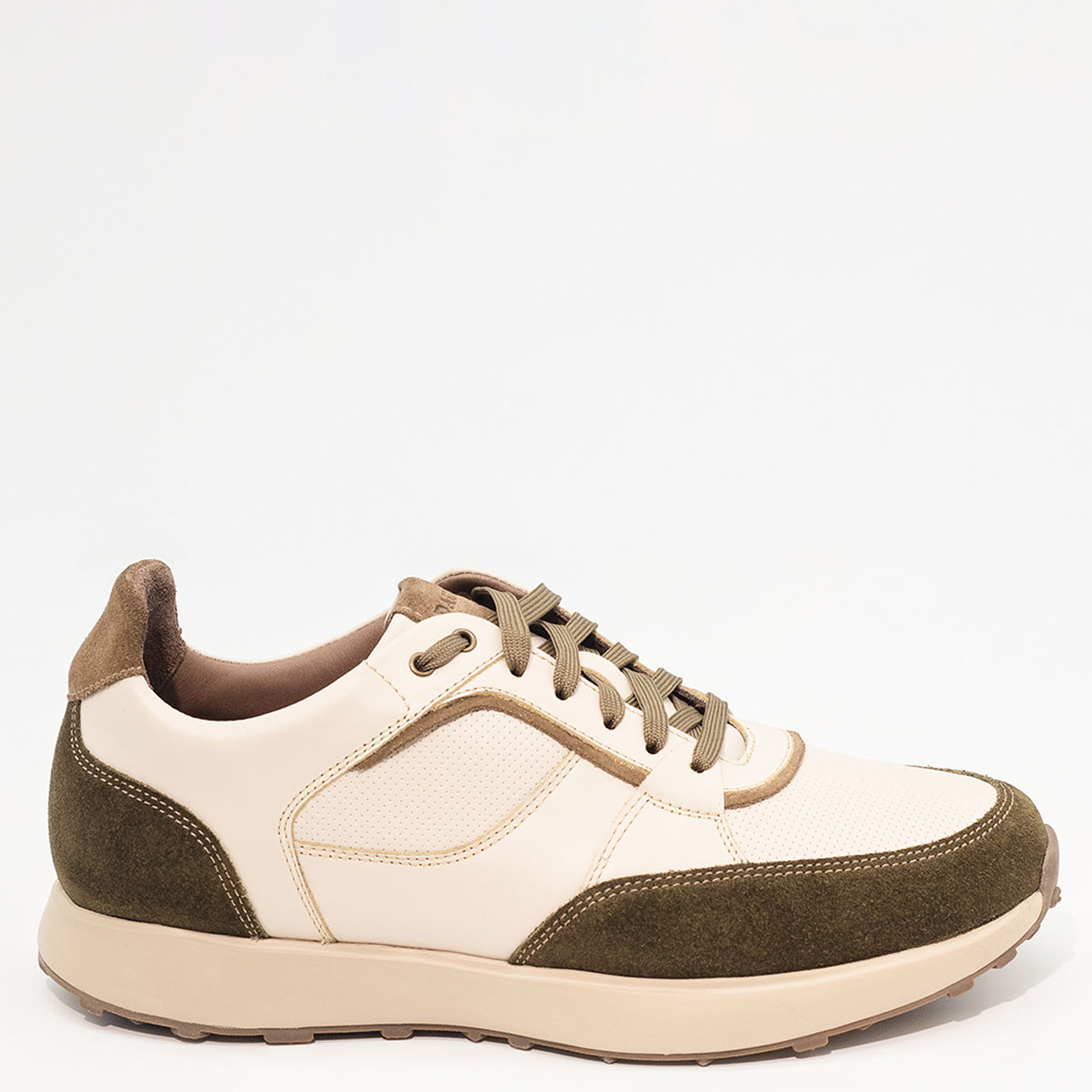 ZAPATILLAS HOMBRE DAUSS CASUALES BLANCO Z3501NB  CUERO - 1