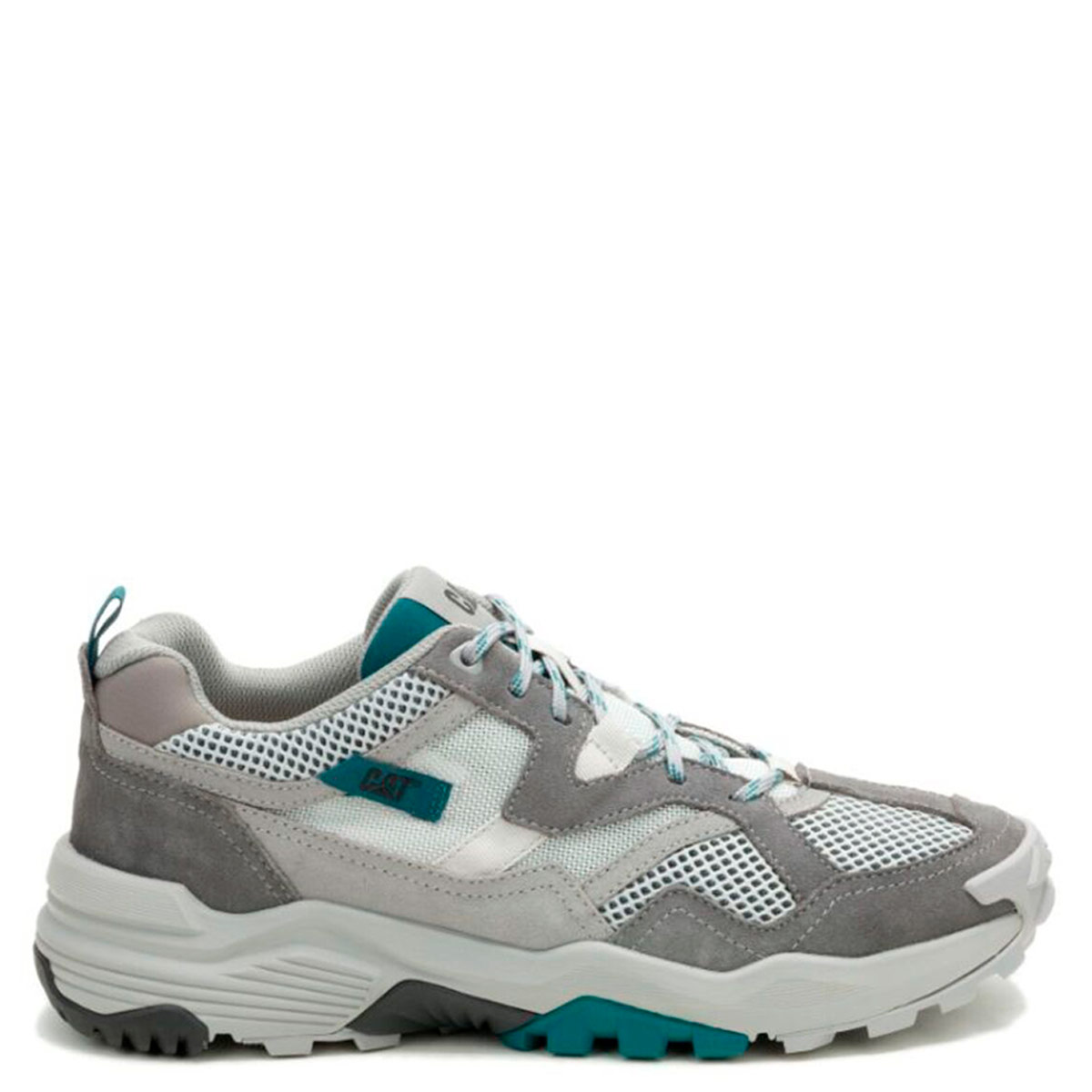 ZAPATILLAS HOMBRE CATERPILLAR URBANAS GRIS GRAPPLE SUEDE MESH - 1