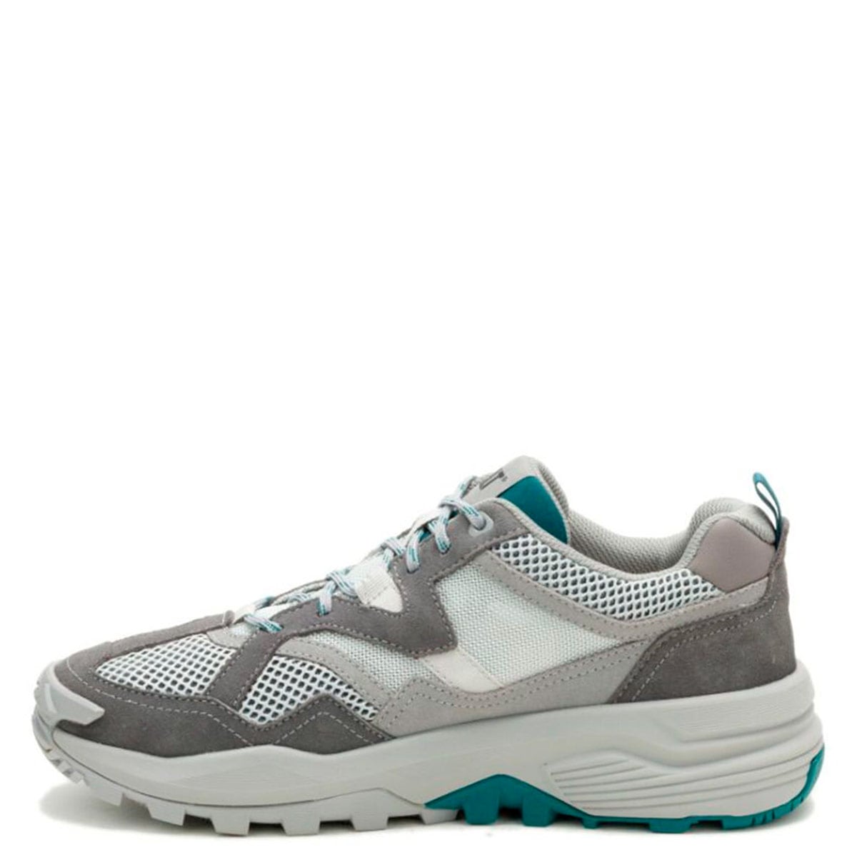 ZAPATILLAS HOMBRE CATERPILLAR URBANAS GRIS GRAPPLE SUEDE MESH - 4