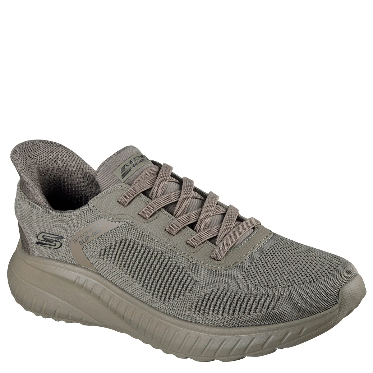 ZAPATILLAS HOMBRE SKECHERS URBANAS VERDE BOBS SQUAD CHAOS - 2