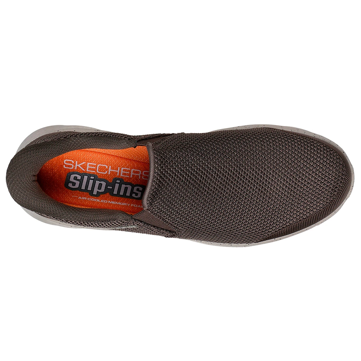 ZAPATILLAS HOMBRE SKECHERS URBANAS MARRÓN GO WALK FLEX - 5