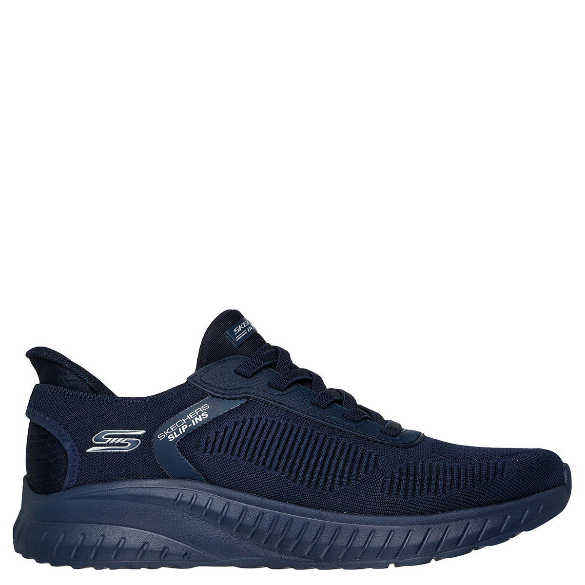 ZAPATILLAS HOMBRE SKECHERS URBANAS AZUL BOBS SQUAD CHAOS - 1