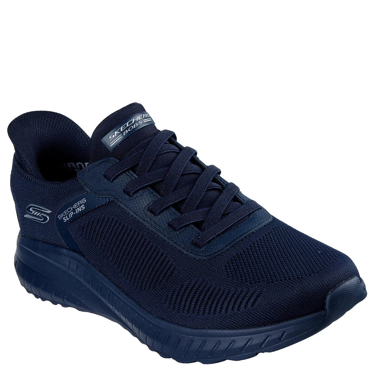 ZAPATILLAS HOMBRE SKECHERS URBANAS AZUL BOBS SQUAD CHAOS - 2