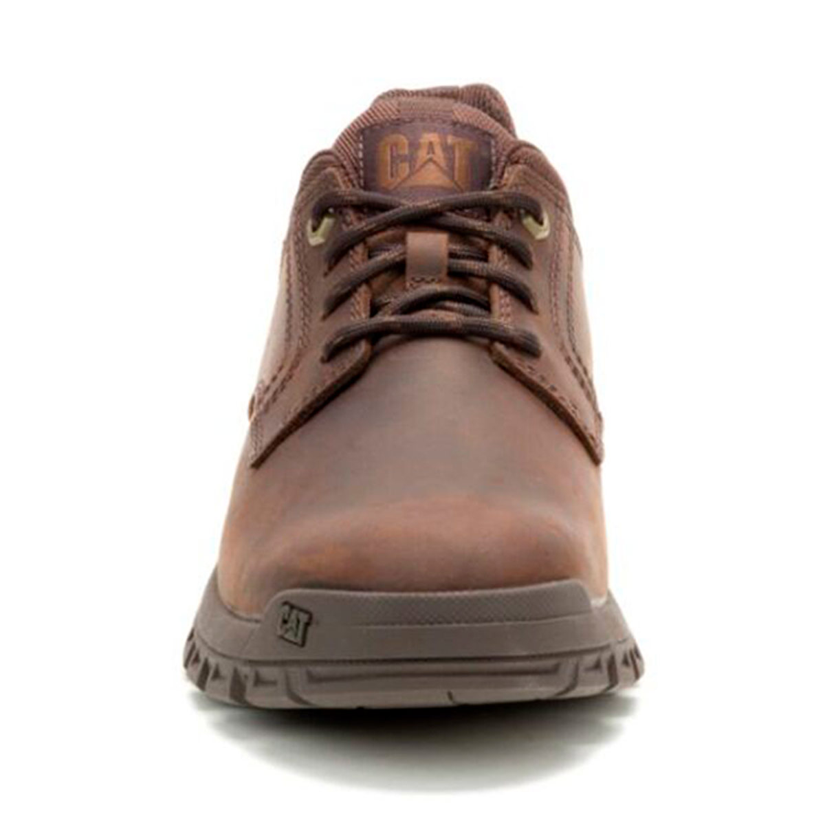 ZAPATILLAS HOMBRE CATERPILLAR CASUALES MARRÓN THRESHOLD LOW CUERO - 3