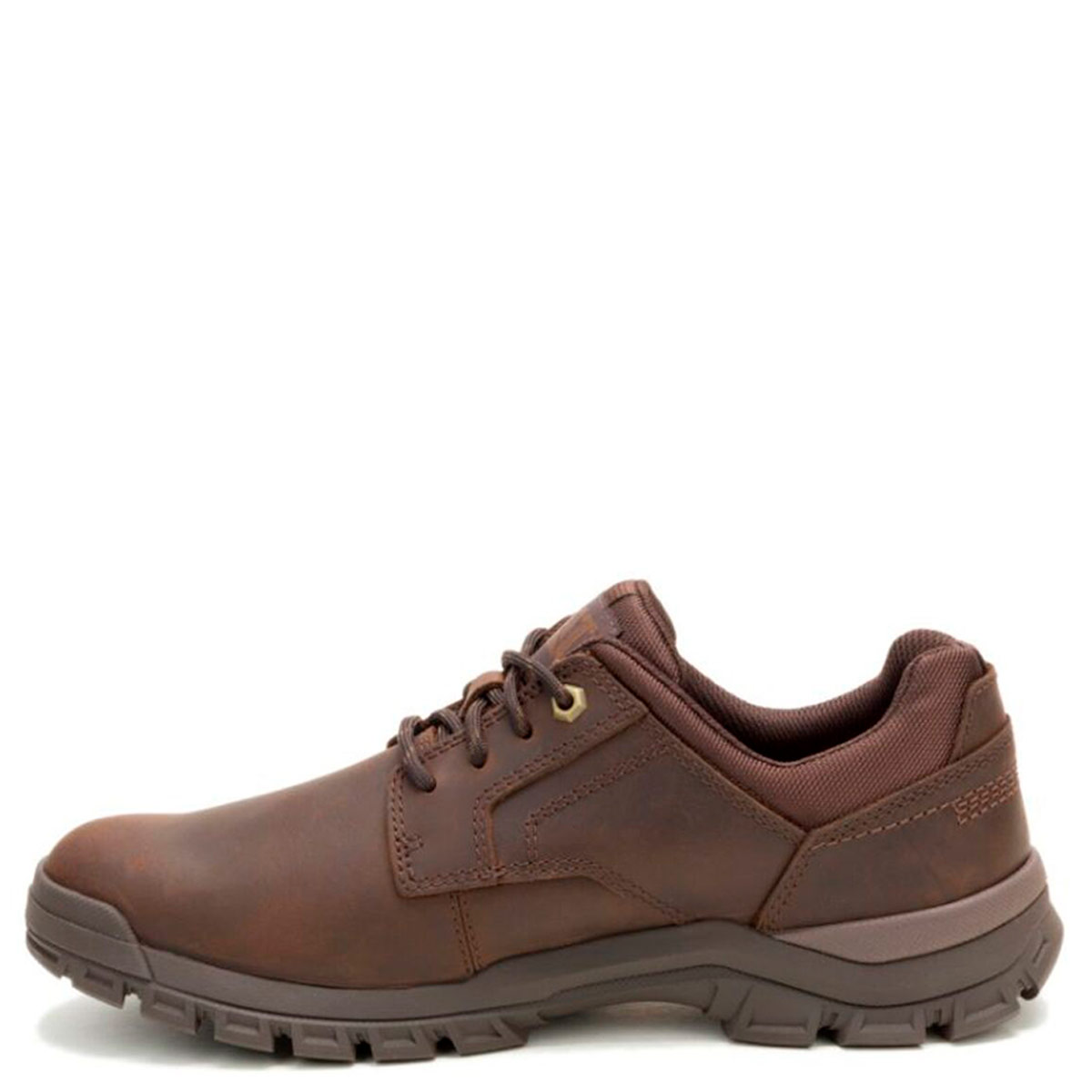 ZAPATILLAS HOMBRE CATERPILLAR CASUALES MARRÓN THRESHOLD LOW CUERO - 4