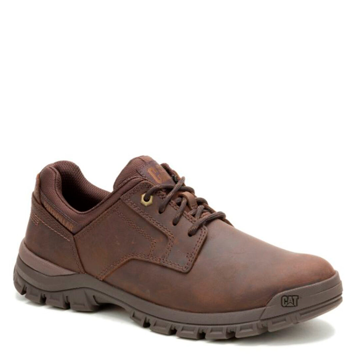ZAPATILLAS HOMBRE CATERPILLAR CASUALES MARRÓN THRESHOLD LOW CUERO - 2