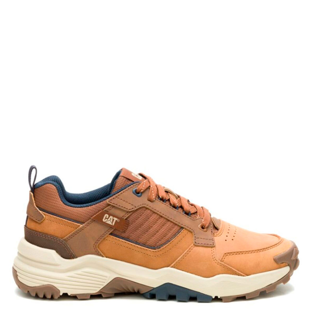 ZAPATILLAS HOMBRE CATERPILLAR URBANO MARRÓN GRAPPLE CUERO - 1