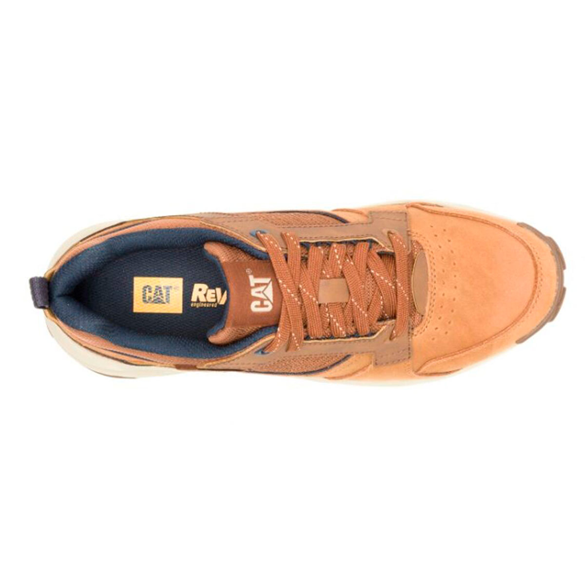 ZAPATILLAS HOMBRE CATERPILLAR URBANO MARRÓN GRAPPLE CUERO - 6