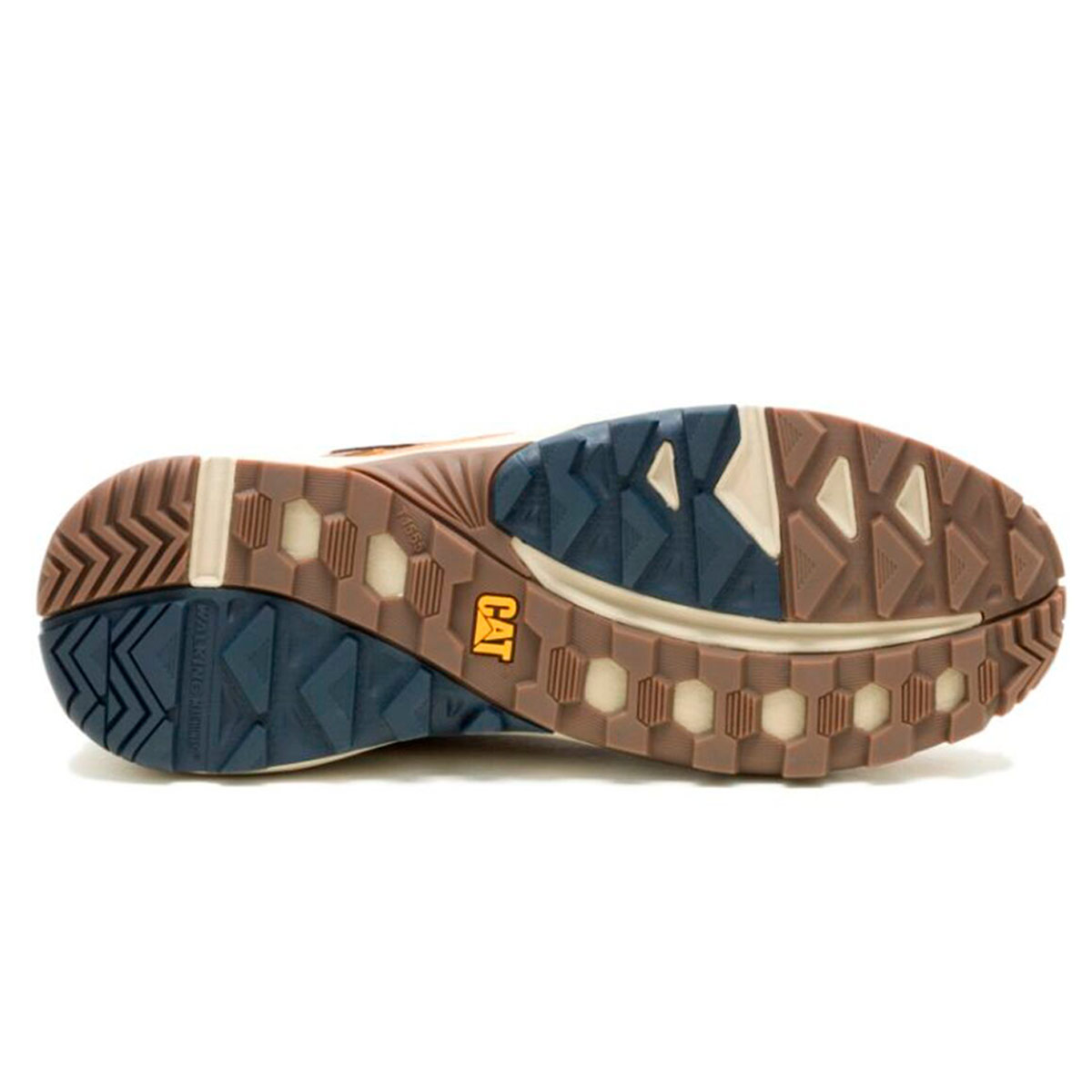 ZAPATILLAS HOMBRE CATERPILLAR URBANO MARRÓN GRAPPLE CUERO - 7