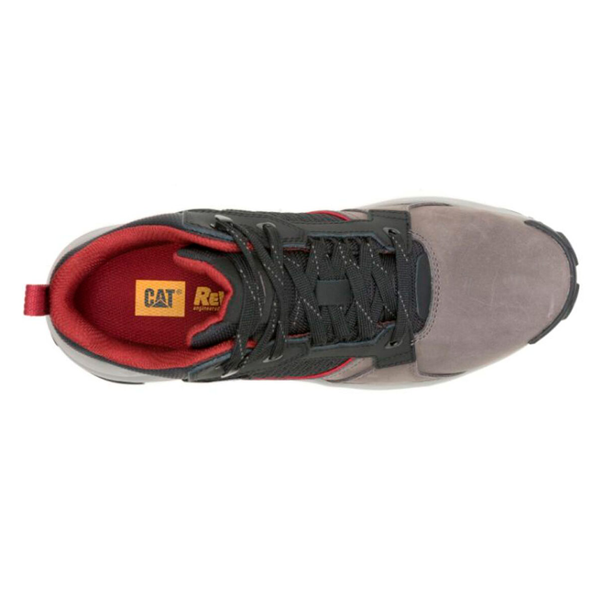ZAPATILLAS HOMBRE CATERPILLAR URBANO GRIS GRAPPLE CUERO - 6