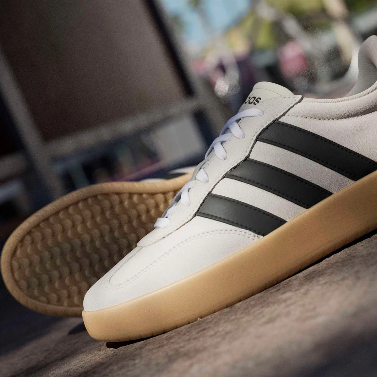 ZAPATILLAS HOMBRE ADIDAS URBANAS BARREDA CUERO - 5