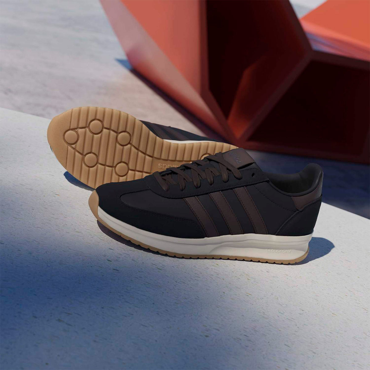 ZAPATILLAS HOMBRE ADIDAS URBANAS RUN 76/26 CUERO - 6
