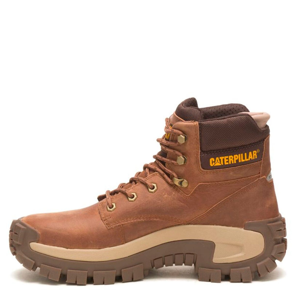 BOTINES HOMBRE CATERPILLAR MARRÓN INVADER HI ST CUERO - 4
