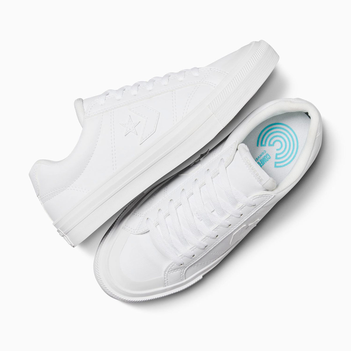 ZAPATILLAS HOMBRE CONVERSE URBANAS BLANCO  SPORT CASUAL FAUX LEATHER - 5