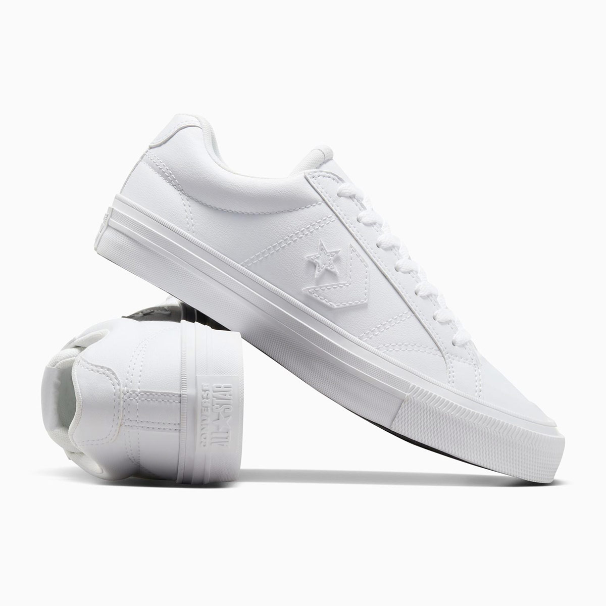 ZAPATILLAS HOMBRE CONVERSE URBANAS BLANCO  SPORT CASUAL FAUX LEATHER - 6