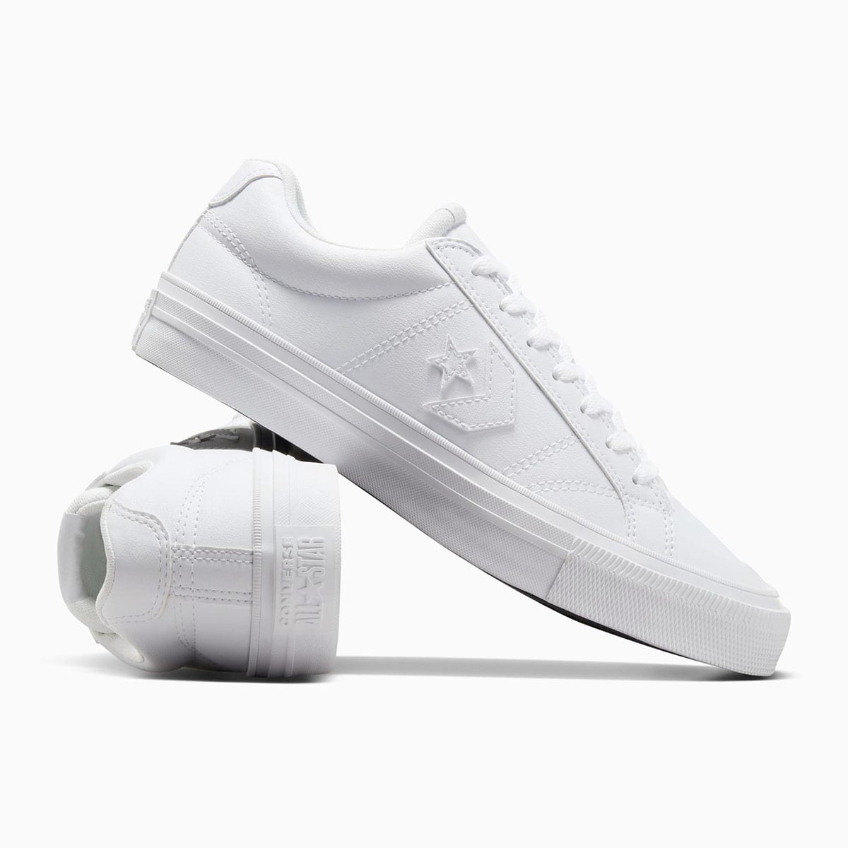 ZAPATILLAS HOMBRE CONVERSE URBANAS BLANCO SPORT CASUAL FAUX LEATHER - 6