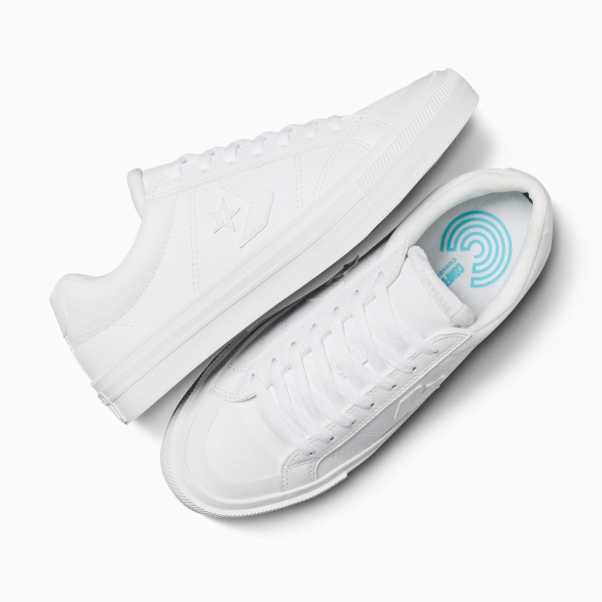 ZAPATILLAS HOMBRE CONVERSE URBANAS BLANCO SPORT CASUAL FAUX LEATHER - 5