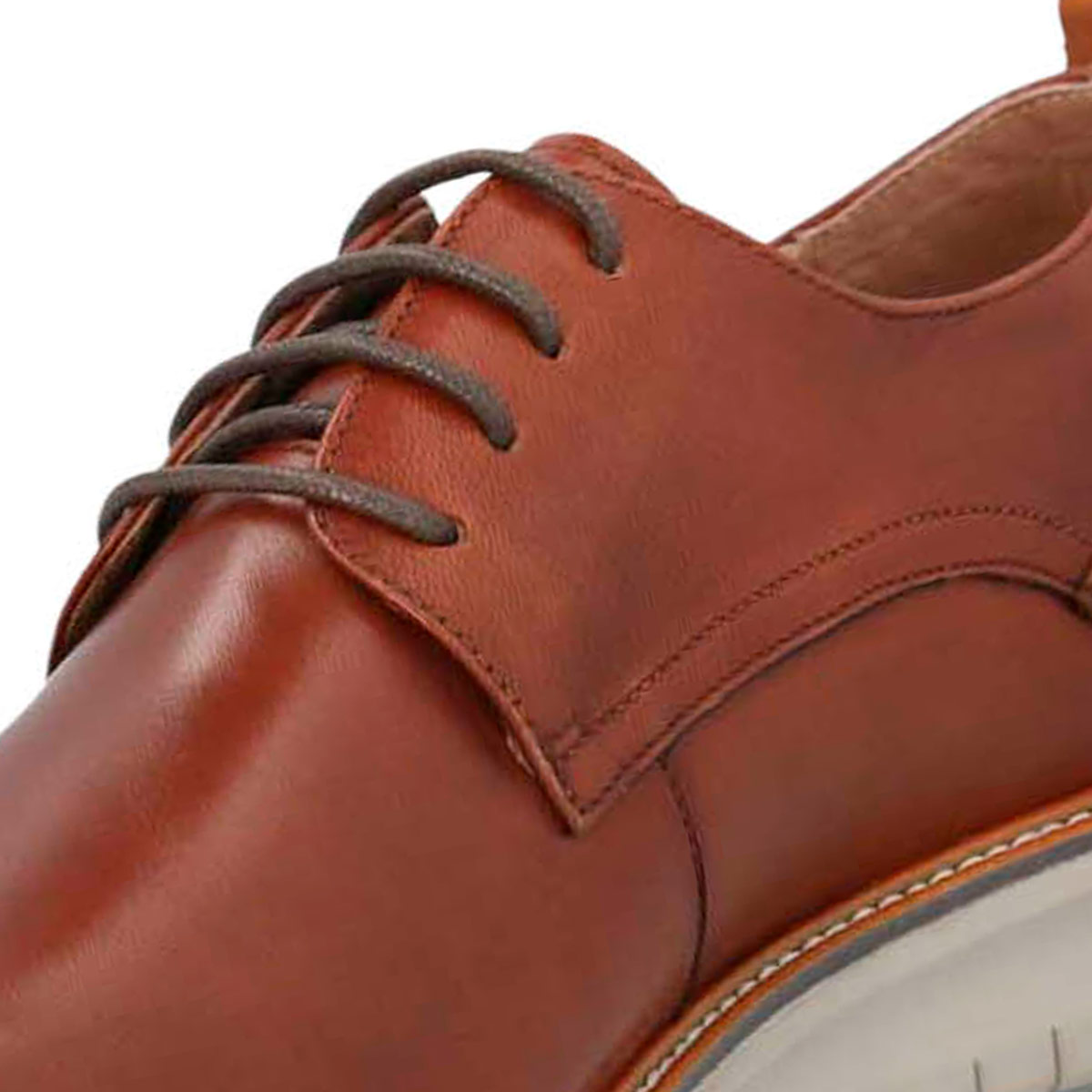 ZAPATOS HOMBRE HUSH PUPPIES TERRACOTA RUSTIC CUERO - 7