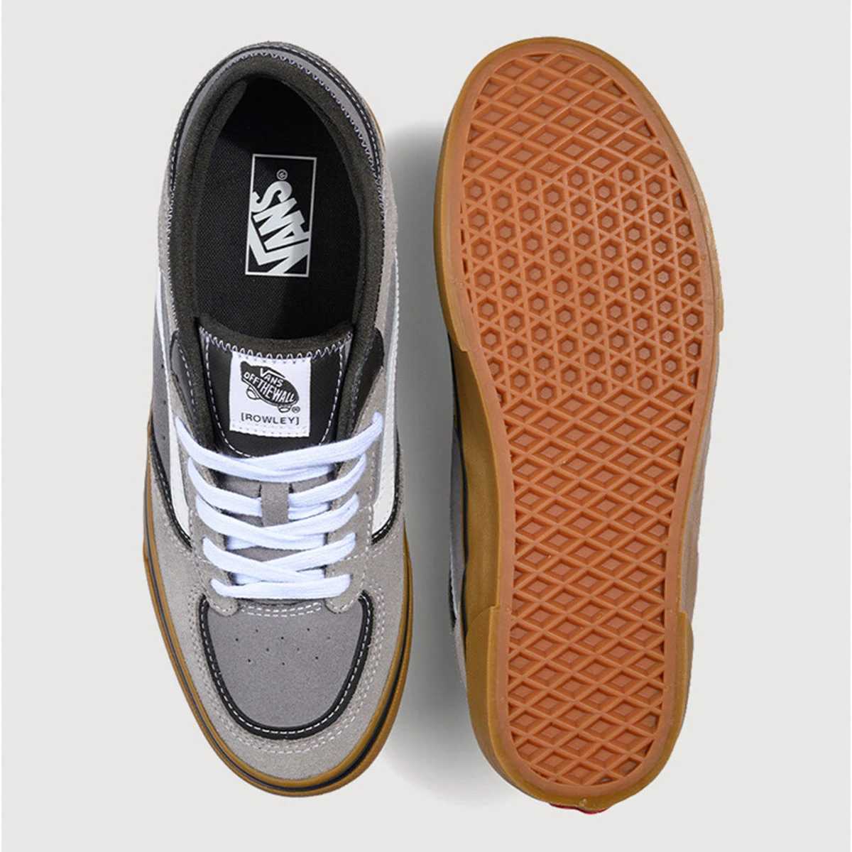ZAPATILLAS HOMBRE VANS URBANAS GRIS ROWLEY - 5