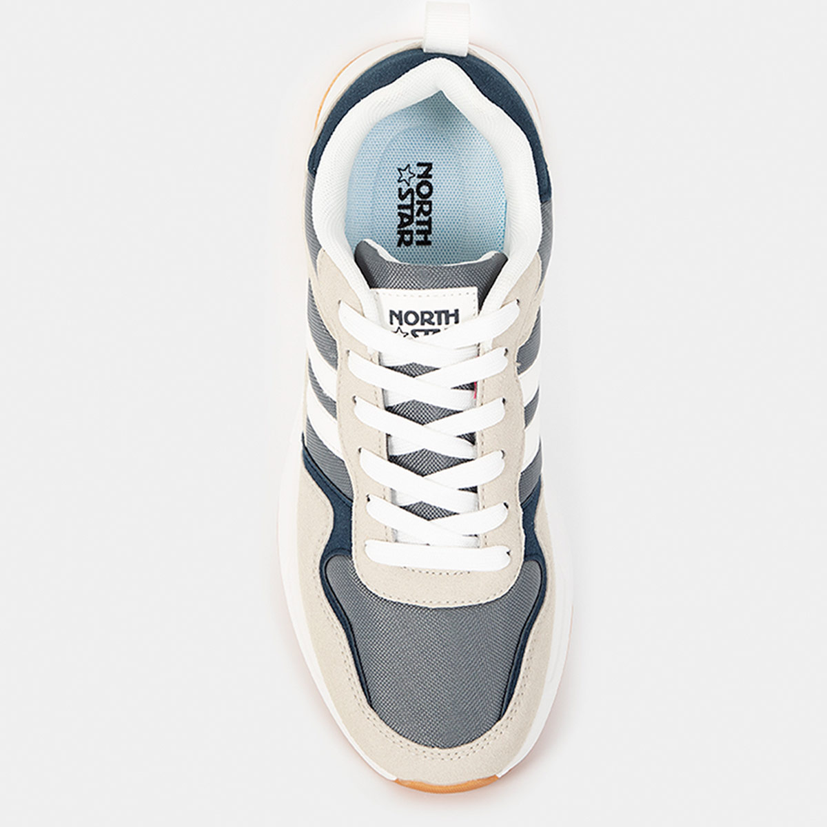 ZAPATILLAS HOMBRE NORTH STAR URBANAS GRIS SILCE - 3